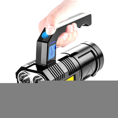 X508 Portable Rechargeable Long-range Multi-function COB LED Flashlight