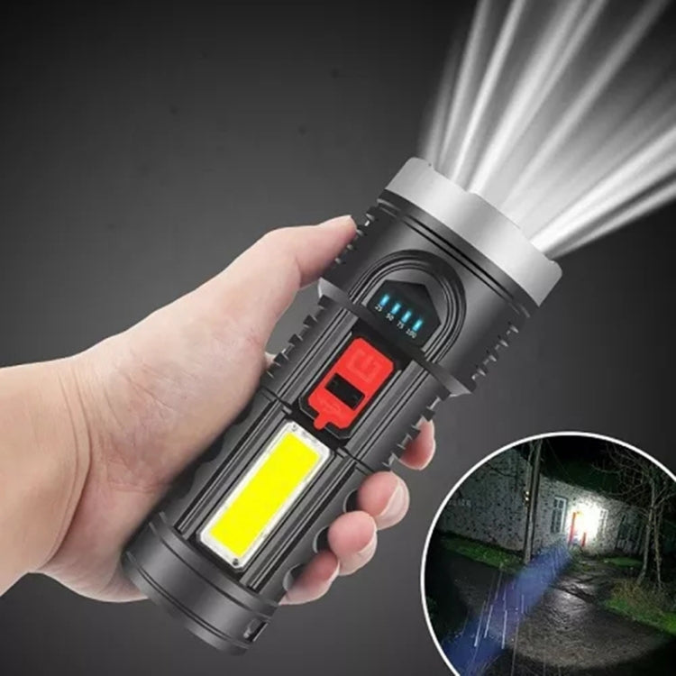L-822 USB Rechargeable Floodlight Mini Portable LED Flashlight, L-822