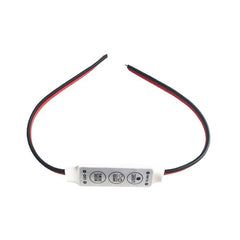 5PCS Mini 3 Keys Controller Dimmer for Single Color LED Strip Light, DC 12-24V