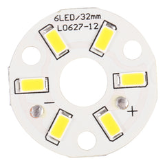 3W 6 LEDs SMD 5730 LED Module Lamp Ceiling Lighting Source, DC 9V Warm White Light, DC9V Warm White Light