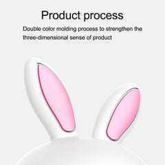 Creative Battery Powered LED Decoration Lamp Novelty Gift, Smile Pink Rabbit/Battery-Powered, Smile Blue Rabbit/Battery-Powered, Happy Pink Rabbit/Battery-Powered, Happy Blue Rabbit/Battery-Powered