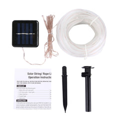 Solar Panel  water resistant  50 LED, 5m 50LED Blue Light, 5m 50LED White Light, 5m 50LED Warm White