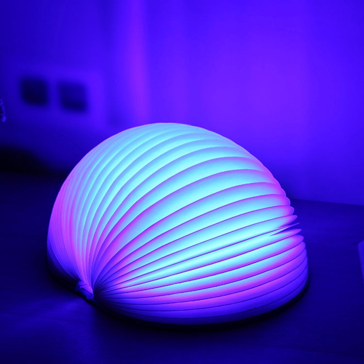 Creative Portable USB Charging Semicircle Night Light with Remote Control, Semicircle (Brown), Semicircle (Blue)