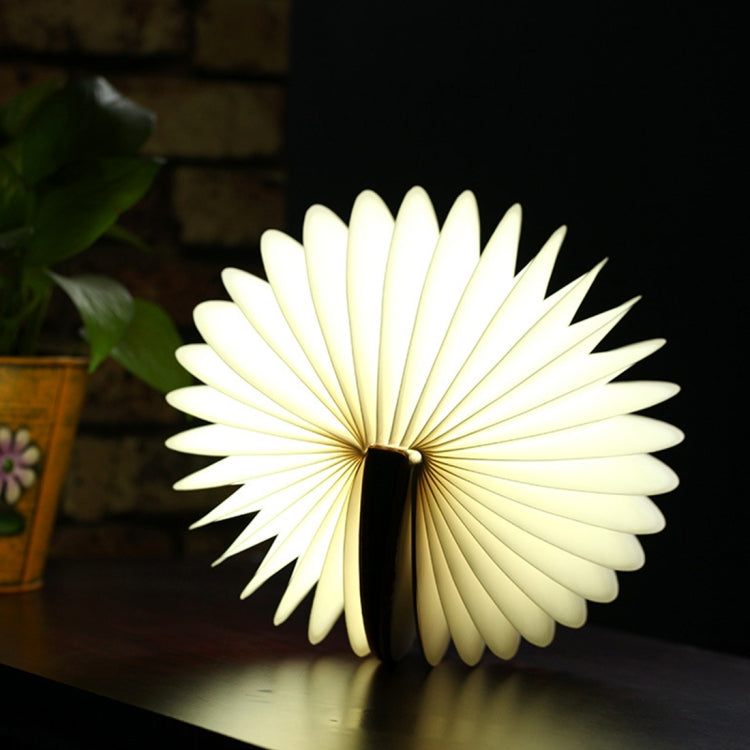 Creative Portable USB Charging Semicircle Night Light with Remote Control, Semicircle (Brown), Semicircle (Blue)