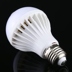 E27 7W 16 LEDs SMD 5730 450LM Infrared Motion Sensor LED Light Bulb, Sensor Distance: 4-6m, AC 220V, E27 7W White Light
