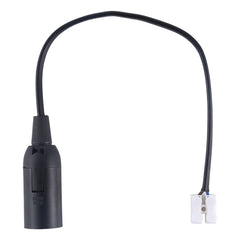 E14 Lamp Socket Base Holder with Electrical Wire Cable, Cable Length: 28cm, E14