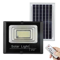 30W 170 LEDs IP67 Waterproof Solar Power Flood Light with Remote Control, 30W