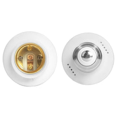 200W Max E27 APP Remote Control WiFi Smart Light Bulb Adapter Lamp Base Works with Alexa Echo & Google Home, AC 100-250V, APP Control