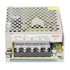 SOMPOM S-60-12 60W 12V 5A Iron Shell Driver LED Light Strip Lighting Monitor Power Supply, 60W 5A