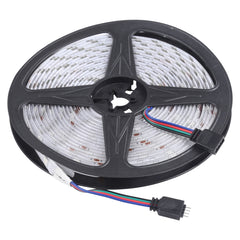 5m 150 LEDs SMD 5050 IP65 Waterproof Bluetooth RGB Light Strip with 24-keys Remote Control, EU Plug, 5m 150 LEDs IP65