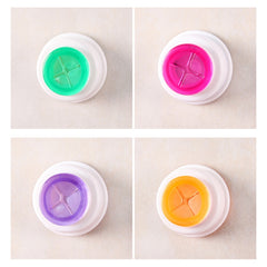 Self-Adhesive Hooks Towel, Orange, Rose, Green, Purple
