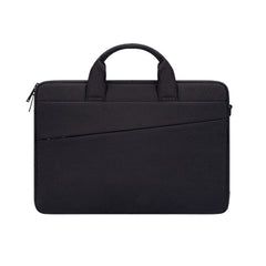 ST03S 15.4 inch Double Side Pockets Wearable Oxford Cloth Soft Handle Portable Laptop Tablet Bag, 15.4 inch Black, 15.4 inch Pink, 15.4 inch Grey, 15.4 inch Deep Space Gray, 15.4 inch Navy Blue