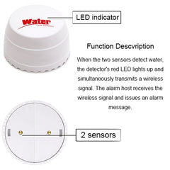 DY-SQ100B Water Leakage Detector with Two Sensors, DY-SQ100B