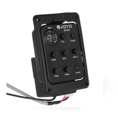JOYO JE-307 Guitar Pickup 5-Band Equalizer Folk Guitar EQ Acoustic guitarra Pickup Preamp Electric Digital Tuner, JE-307