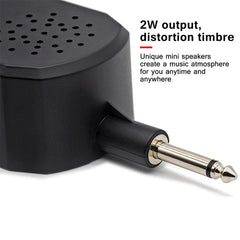 JOYO JA-01 2W Large Volume Guitar Amplifier Mini Portable Electric Guitar Bass Speakers with Distortion Timbre, Support MP3 / Earphone, JA-01