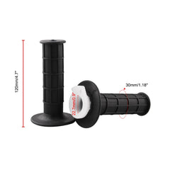 MB-MH028-BK Motorcycle Grips 22mm Handle Throttle Clamp Hand Grip with Throttle Cable  for 110-250CC ATV Quad Pit Dirt Bike Motocross Racing, MB-MH028-BK