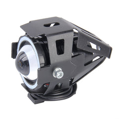 U7 10W 1000LM CREE LED Life Waterproof Headlamp Light with Angel Eyes Light for Motorcycle / SUV, DC 12V, U7 10W 1000LM Blue Light, U7 10W 1000LM Red Light