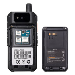 Waterproof Dustproof Shockproof, 5300mAh Battery, 2.4 inch Android 10 Spreadtrum SL8541E Quad Core up to 1.4GHz, Network: 4G, Dual SIM, PoC, SOS, F80S