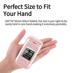 Mafam F899 Flip Phone, 2.4 inch, 32MB+32MB, Support FM, SOS, GSM, Family Number, Big Keys, Dual SIM, US Plug, US Plug