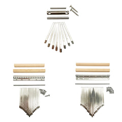 2 PCS 8 Tone Thumb Piano Keys Kalimba Pick Accessories Kit, 2 PCS 8 Tone