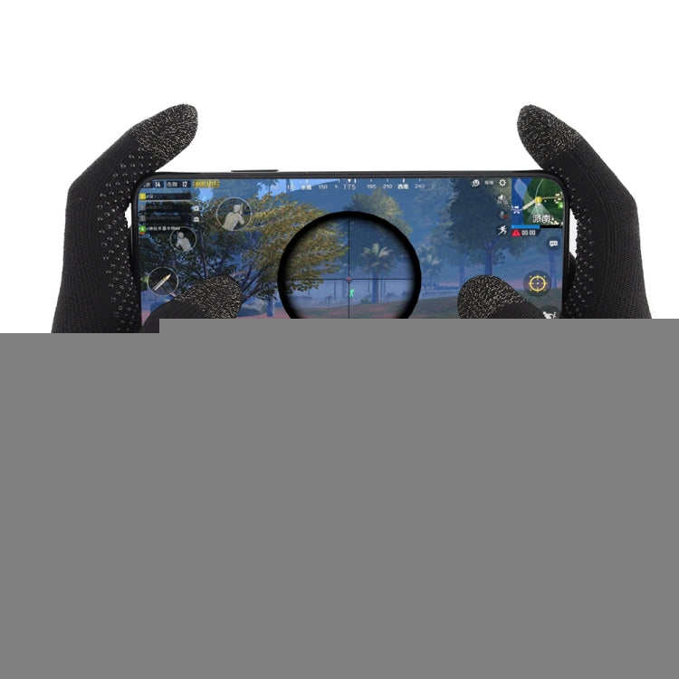 A Pair Nylon + Conductive Fiber Non-slip Sweat-proof Touch Screen Breathable E-sport Gloves