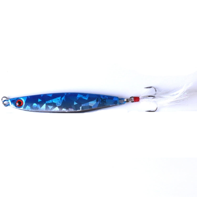HENGJIA 7 PCS Metal Lures Iron Fishing Lures Bait, 8cm/40g