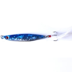 HENGJIA 7 PCS Metal Lures Iron Fishing Lures Bait, 8cm/40g