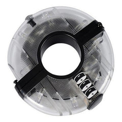 A108 Bicycle Decor Waterproof Flower Drum Lamp Dazzle Warning Lamp, Size: 9.5*1.7cm, A108 Warning Lamp