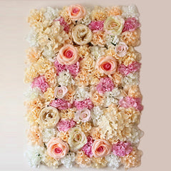 Blooming Rose Peony Hydrangea Artificial Encryption Flower DIY Wedding Wall Decoration Photo Background, Size: 60cm x 40cm, 60x40cm(Purple), 60x40cm(Red), 60x40cm(Pink), 60x40cm(Blue and White), 60x40cm(Champagne), 60x40cm(Purple and Champagne)        ...