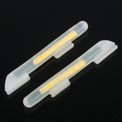 5 Packs OCEAN SUN Clip-On Luminous Float Night Fishing Light Stick, SS, Fits Rod Tip 0.6-1.4mm, Clip-On, SS