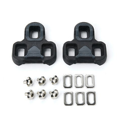 RD3 Road Bike Cleats 4.5 Degree Floating Self-locking Cycling Pedal Cleat for Look KEO Road Cleats Fit Most Road Bicycle Shoes, RD3