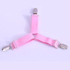 4 PCS  Adjustable Bedspread Tablecloth Curtain Sofa Cover Holder Tent Metal Fixed Clips