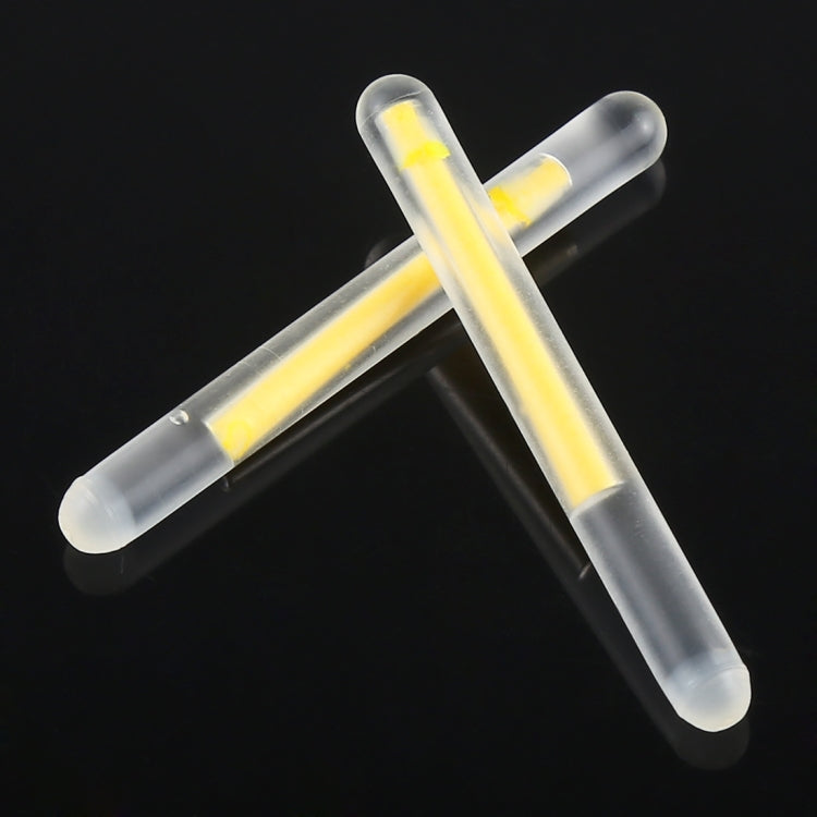 10 Packs OCEAN SUN Luminous Float Night Fishing Light Stick, Visibility: 15m, Size: 2.9 x 25mm, Visibility: 15m