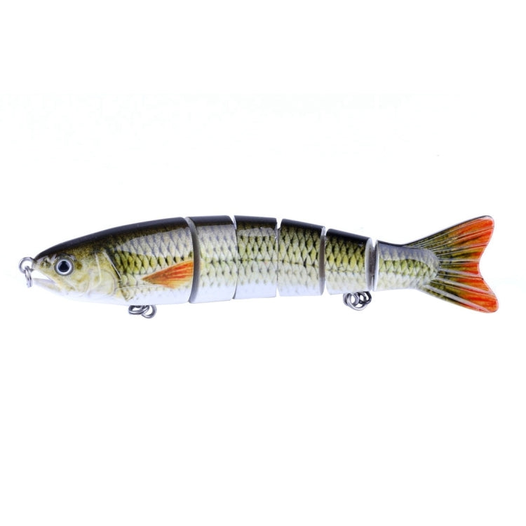 HENGJIA JM026 6# 12.7cm 22g Multi-section Plastic Hard Baits Artificial Fishing Lures with Treble Hook, Random Color Delivery, JM026 6# 12.7cm