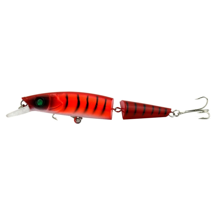 HENGJIA JM007-X 14cm 20.2g 2-section Plastic Hard Baits Artificial Fishing Lures with Treble Hook, Random Color Delivery, JM007-X 14cm