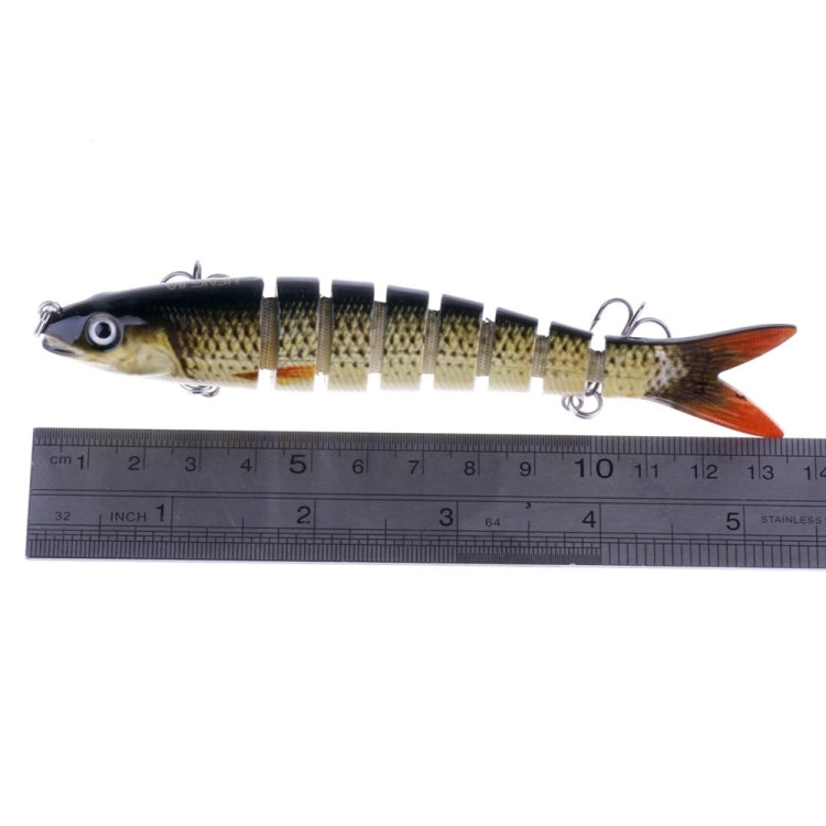 HENGJIA JM024-X 6# 13.6cm 18.7g Multi-section Plastic Hard Baits Artificial Fishing Lures with Treble Hook, Random Color Delivery, JM024-X 6# 13.6cm