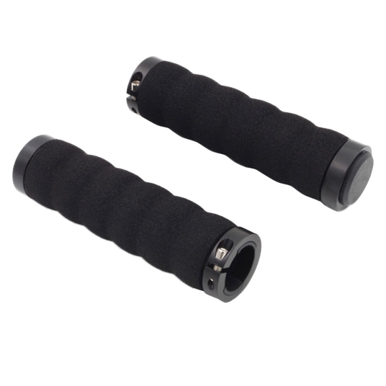 2 PCS AG30 Bicycle MTB Bike Lock-on Comfort Sponge Handlebar Hand-Stitched Grips, AG30