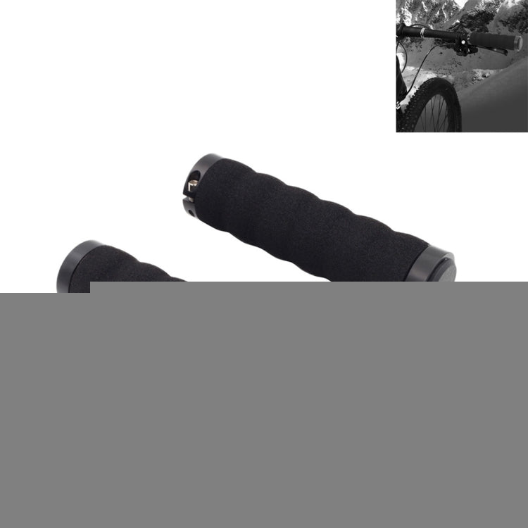 2 PCS AG30 Bicycle MTB Bike Lock-on Comfort Sponge Handlebar Hand-Stitched Grips, AG30