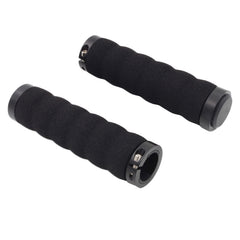 2 PCS AG30 Bicycle MTB Bike Lock-on Comfort Sponge Handlebar Hand-Stitched Grips, AG30