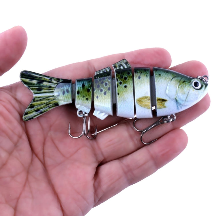 HENGJIA JM020 11cm 18g Multi-section Plastic Hard Baits Fishing Lures Set Fishing Tackle Baits, 1#, 2#, 3#, 4#, 5#