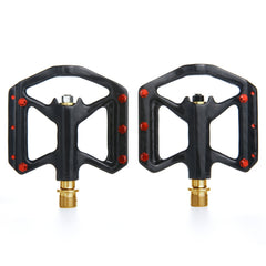 1 Pair B251C Road Bike Carbon Fiber + Titanium Axle Pedals, B251C