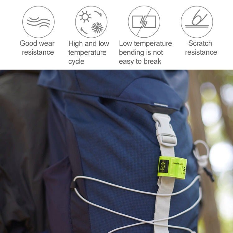 4 PCS Original Xiaomi Youpin Scotchlite Reflective Wristband Safety Reflective Wrist Belt, 4 PCS