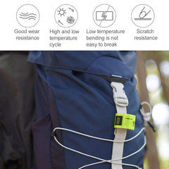 4 PCS Original Xiaomi Youpin Scotchlite Reflective Wristband Safety Reflective Wrist Belt, 4 PCS