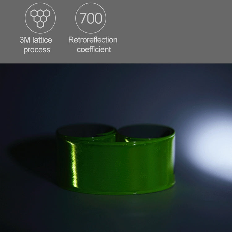 4 PCS Original Xiaomi Youpin Scotchlite Reflective Wristband Safety Reflective Wrist Belt, 4 PCS