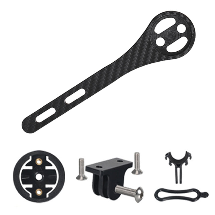 TOSEEK Full Carbon Fiber Road Bicycle Code Table Holder For Garmin Series(Gloss), For Garmin Series(Gloss), For Bryton Series(Gloss), For CATEYE Series(Gloss)