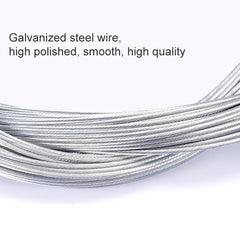 7 in 1 Cylindrical Head PVC Brake Cable Tube Set for Mountain Bike, Mountain Bike
