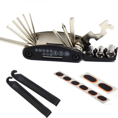 Bicycle Repair Tools Bike Tire Kit Bicycle Pump Puncture Repair Tool Bag, Repair Tools Bike Tire Kit