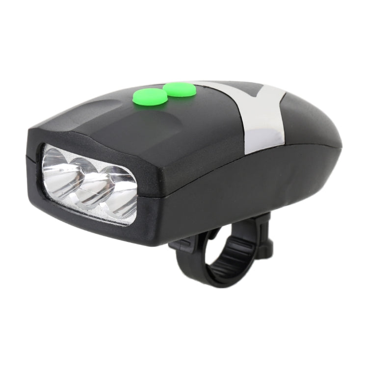 Mountain Bike Headlight Horn LED Flashlight Bicycle Electric Horn, with Light, Electric Horn with Light