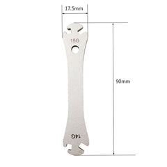 BIKERSAY BT025S Stainless Steel Bicycle Spoke Wrench, BT025S