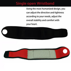 2 PCS Portable Twining Pressure Protection Wristband, Self Heating Style, Protection Wristband, Self Heating Style
